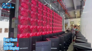 Indoor LED Screen: Front Service & Easy Install