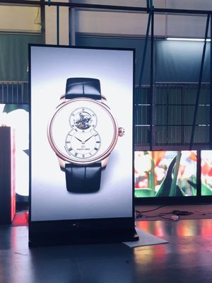 Cabinet Size Floor Standing LED Poster Video Display P1.875 Outdoor LED Poster For Outdoor Advertising