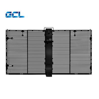 Indoor P7.8 Transparent LED Display Digital LED Video Mesh Customizable 