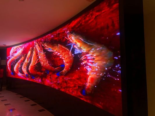 Large Electronic HD LED Display Screen Commercial With Panel Size 640*480mm