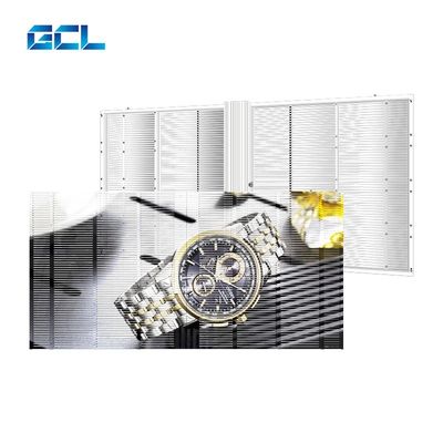 P3.9 High Brightness Flexible Transparent LED Screen For Outdoor Installation