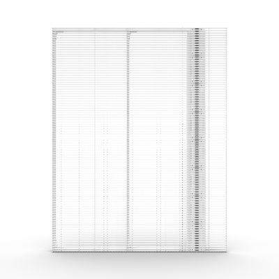 GCL Indoor Curtain Transparent LED Wall For Subway Station Advertising