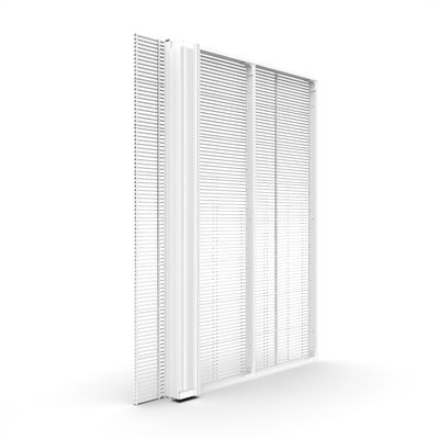 GCL Indoor Curtain Transparent LED Wall For Subway Station Advertising