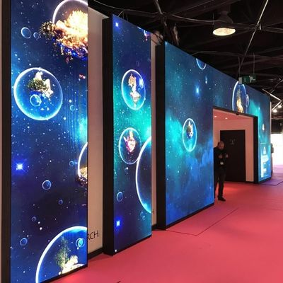 3840Hz Resolution Indoor Fixed LED Display Gspark  High Definition For Commercial Advertising