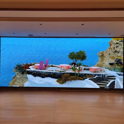 Commercial H160° V160° View Angle Advertising LED Display Screen High Resolution