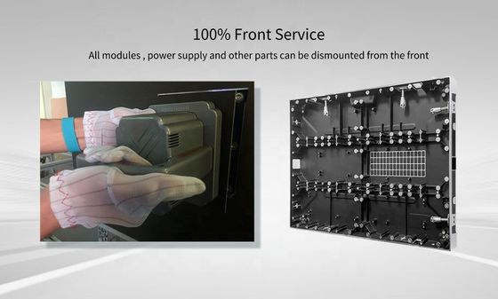 3840Hz Wireless Connection LED Screen P1.25 P1.56 P1.875 P2.5 Front Service LED Video Wall Screen/HD LED Panel Display
