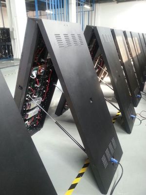 Outdoor Iron Cabinet P4 P5 P6 Led Display Screen for Advertising Digital Billboard