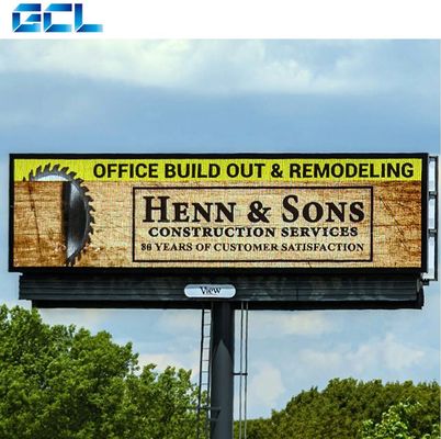 CE ROHS Approved P3 P4 P5 P6 Outdoor LED Display With Back Service And 960*960mm Panel