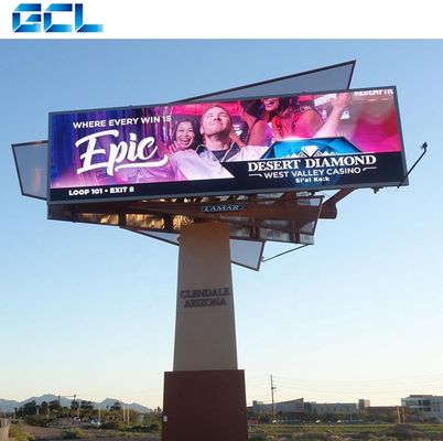 CE ROHS Approved P3 P4 P5 P6 Outdoor LED Display With Back Service And 960*960mm Panel