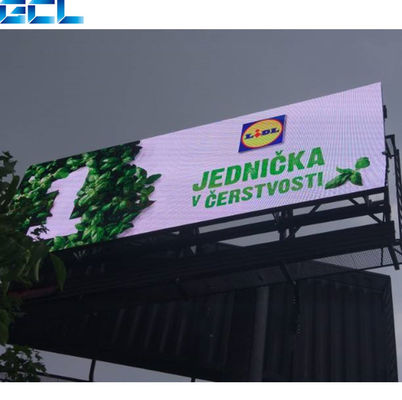 P10 Digital Electronic LED Display Screen LED Factory Display For Black Fix Billboard