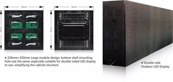 Advertising Publish Double LED Media Facade Waterproof Outdoor LED Video Wall