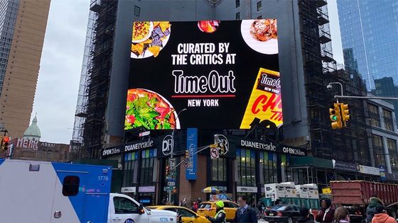Quick Heat Dissipation Digital Outdoor Fixed Led Display With Multiple Installation Methods