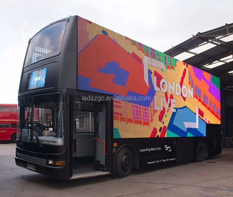 GCL Customized Outdoor Mobile Advertising Truck Van Trailer P6 6500nits Brightness