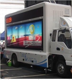 GCL Customized Outdoor Mobile Advertising Truck Van Trailer P6 6500nits Brightness