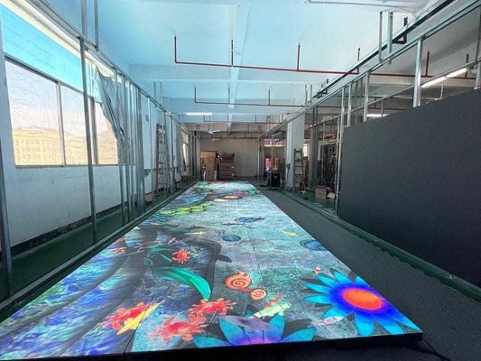 P1.953mm LED Floor Screen 4T Load Capacity for Auto Shows