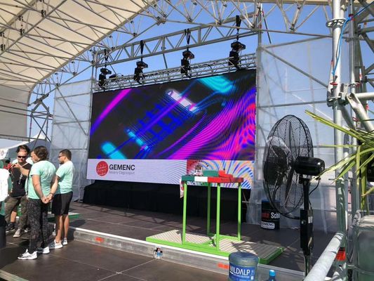 P2.6 P 2.976 P3.91mm Outdoor Full Front Service With Corner Protectors LED Display Screen Event Rental Billboard
