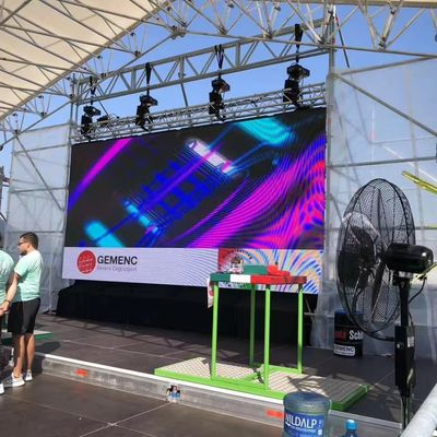 Newest Outdoor Rental LED Screen P1.5625 P1.953 P2.6 Mm 7680 Hz Panel Curved Shape Screen For Stage Show Event and Outdoor advertising machine