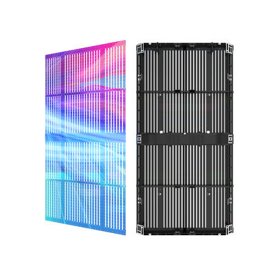 High Definition Curtain Advertising LED Display Wide Angel LED Mesh Video Wall