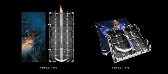 P3.91 P10.4mm Outdoor Mesh LED Didsplay Screen For Rental / Concert Launch Event