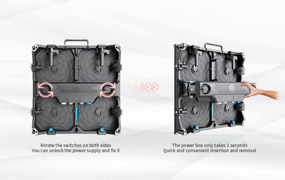 Customizable Gprime Series Indoor Rental LED Screen GOB P1.5 P1.9 P2.6 for Wedding Stage Decoration