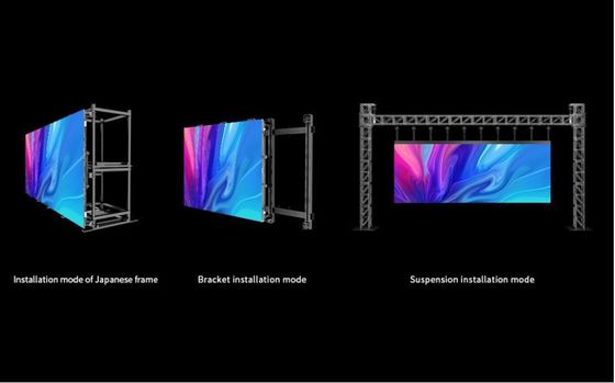 Gprime Series Newest Rental LED Screen P1.5 P1.9 P2.6 7680 High Refresh Rate Panel Curved Shape Screen For Stage Show Event