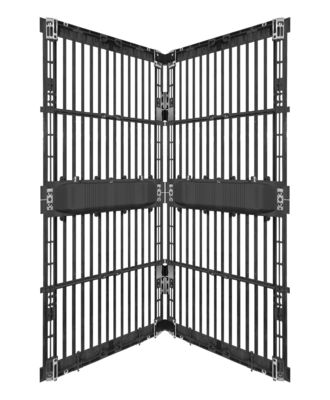 Full Color P25-31.25mm Grille Transparent LED Display Screen for Outdoor Advertising IP65 500*1000mm High Brightness