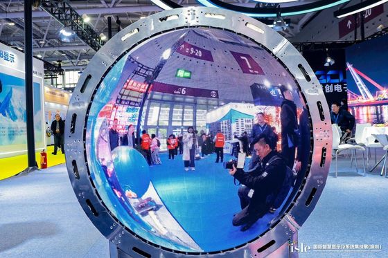 P2.0mm LED Spherical Screen Series 360 Degree Full View Display Sizes Can Be Customized