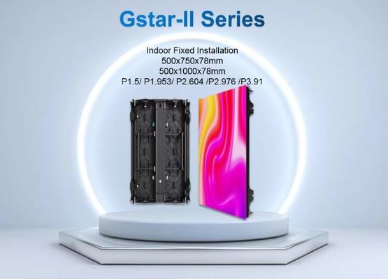 Ultra Slim Indoor Fixed LED Video Wall with Front Maintenance Service 500*750mm 500*1000mm LED Panel