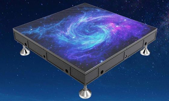 P1.25mm P1.52625mm GOB panel anti slip and wear-resistant floor display screen with a load-bearing capacity of 1.5 tons