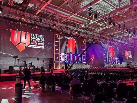 Newest Outdoor Rental LED Screen P1.5625 P1.953 P2.6 Mm 7680 Hz Panel Curved Shape Screen For Stage Show Event and Outdoor advertising machine