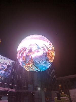 P4 Outdoor LED Spherical Screen: Unique Integration Of Display Effect And Structural Technology To Create A Stunning Experience From All Angles!