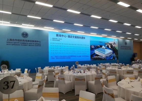 Anniversary Ceremony SMD2121 15bit LED Stage Backdrop Screen