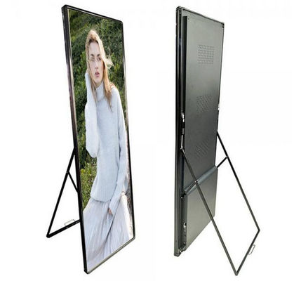 P1.25 800x1600mm SMD Double Face Smart LED Poster Display