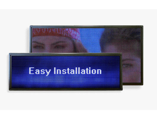 4200nit 1200Hz ISO Multicolor Scrolling LED Signs