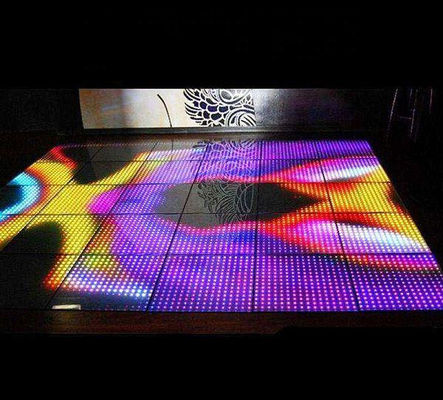 P10.4 SMD3535 4500nit Interactive LED Floor Tile