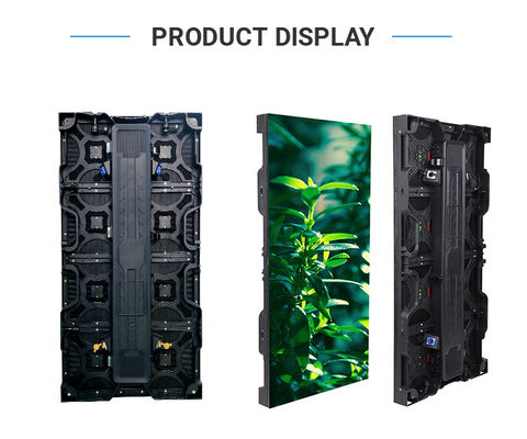 IP54 5000nits Outdoor Transparent LED Screen P3.91 Acrylic Frame RGBHV