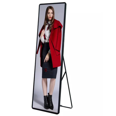 Portable Indoor Floor Standing P2.5 Led Standee Poster Display Electronic poster screen P1.876 P2 P3