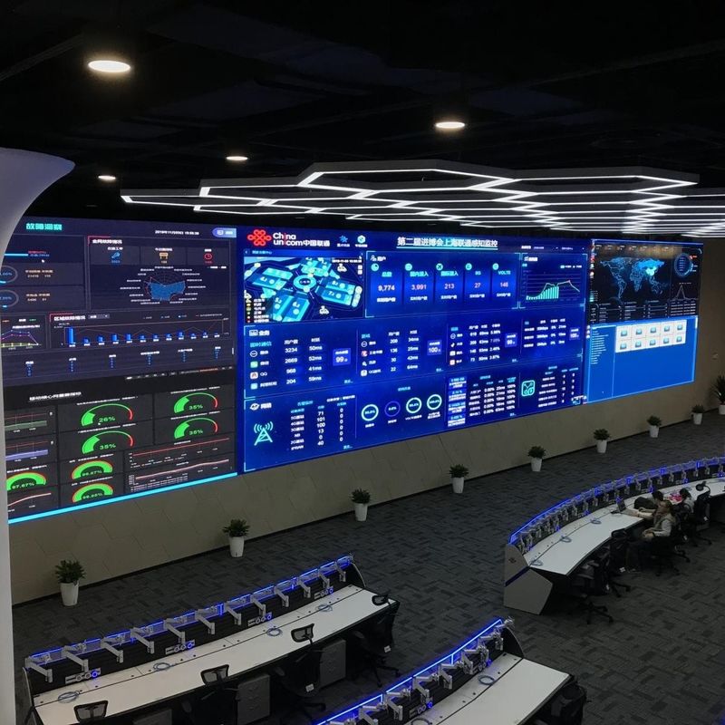 3840Hz Resolution Indoor Fixed LED Display Gspark  High Definition For Commercial Advertising
