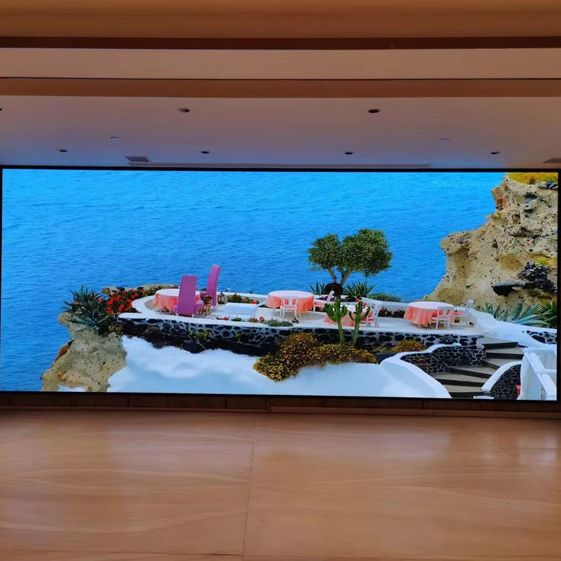 High Refresh Rate 3840HZ P1.5 P1.8 P2mm Indoor Fixed Installation LED Fixed LED Screen For Full Color Broadcasting