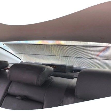 High Transparency Taxi Car Transparent LED Display Screen V140° View Angle Slim And Light