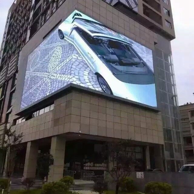 High Tech Professional Outdoor Advertising Screen Display For Shopping Mall P8 LED Display