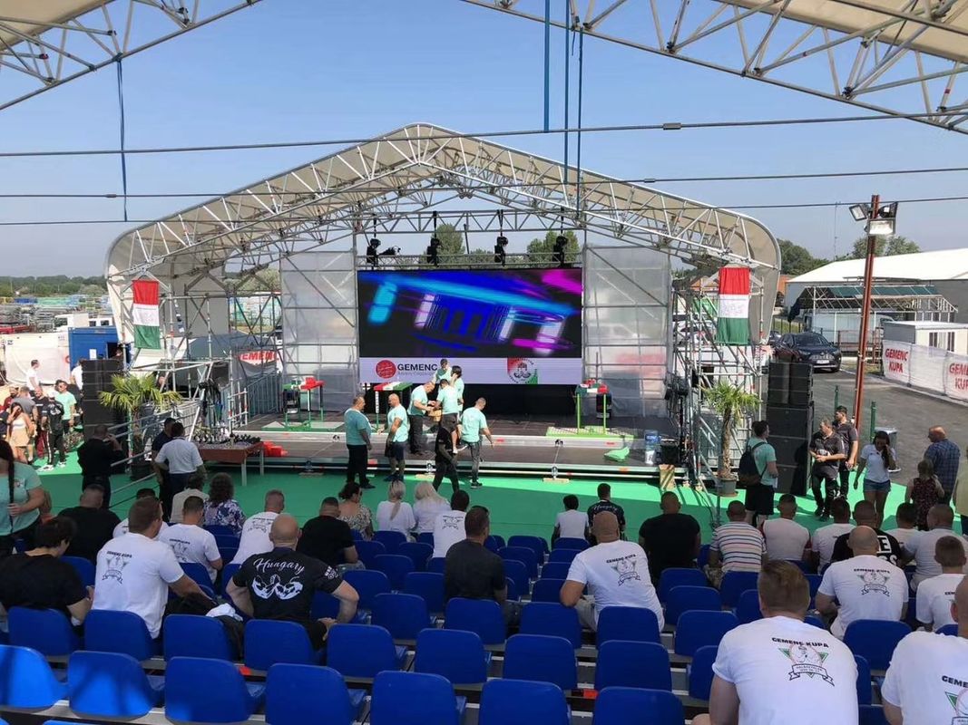 Outdoor High Tech Stage LED Display Fixed Installation P1.56 Stage LED Video Wall