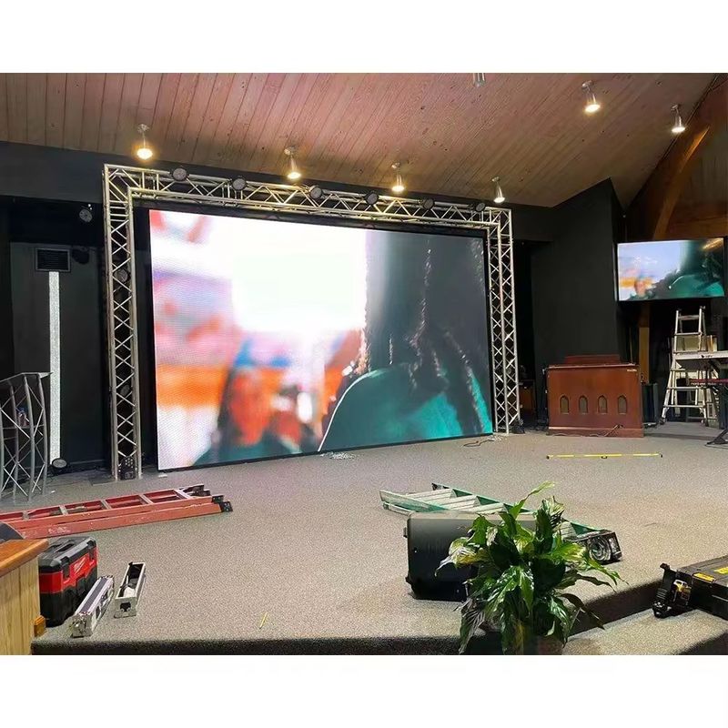 P1.5mm HD Indoor Event Rental Display Screen Stage Background Video Wall