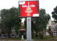 SMD3535 Full Color IP65 P10mm Street Pole Advertising Boards