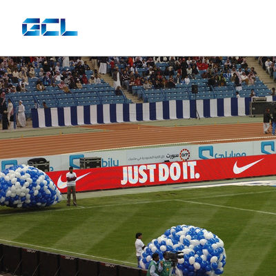 Good price IP65 Waterproof Football Stadium Perimeter LED Advertising Display Screen with High Brightness online