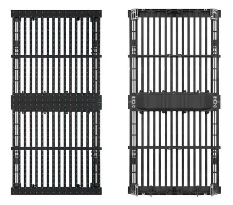 Good price Suitable For Installing Lightweight Waterproof Grille Screens With A Light Transmittance Of 65% On Building Glass Exterior Walls P10.4-8.3 mm P7.8-3.9mm online
