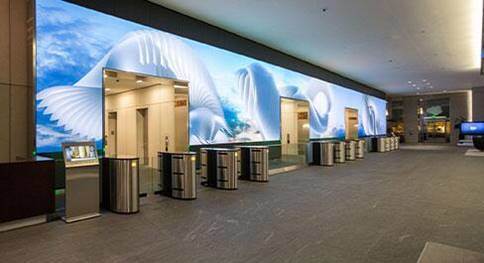 Light And Thin 1000*250mm 750*250mm Indoor HD  LED  Video Wall  P1.5 P1.953mm Various Shapes