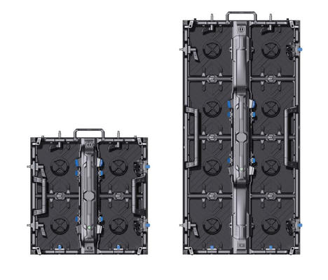 Gmars-P Cabinet 500*500mm\500*1000mm P1.95 P2.6mm 7680Hz Indoor Rental For Concert XR Studio Background Display Screen