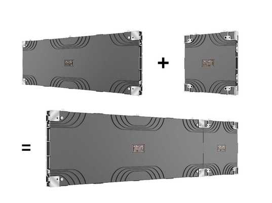 P1.953mm 250*1000 Ultra Thin Seamless HD LED Display with Front Service for Smart City Applications